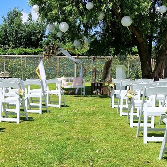 Ludic partyrentals - Fairy Sweet bruiloft ceremonie pakket