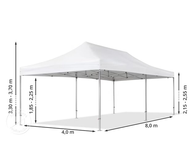 Ludic Partyrentals - Partytent 4x8 Easy up huren